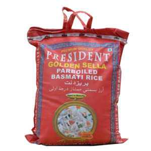President Golden Sella Parboiled Basmati Rice