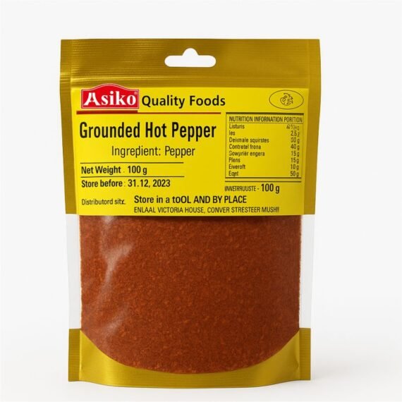 Gounded Hot pepper
